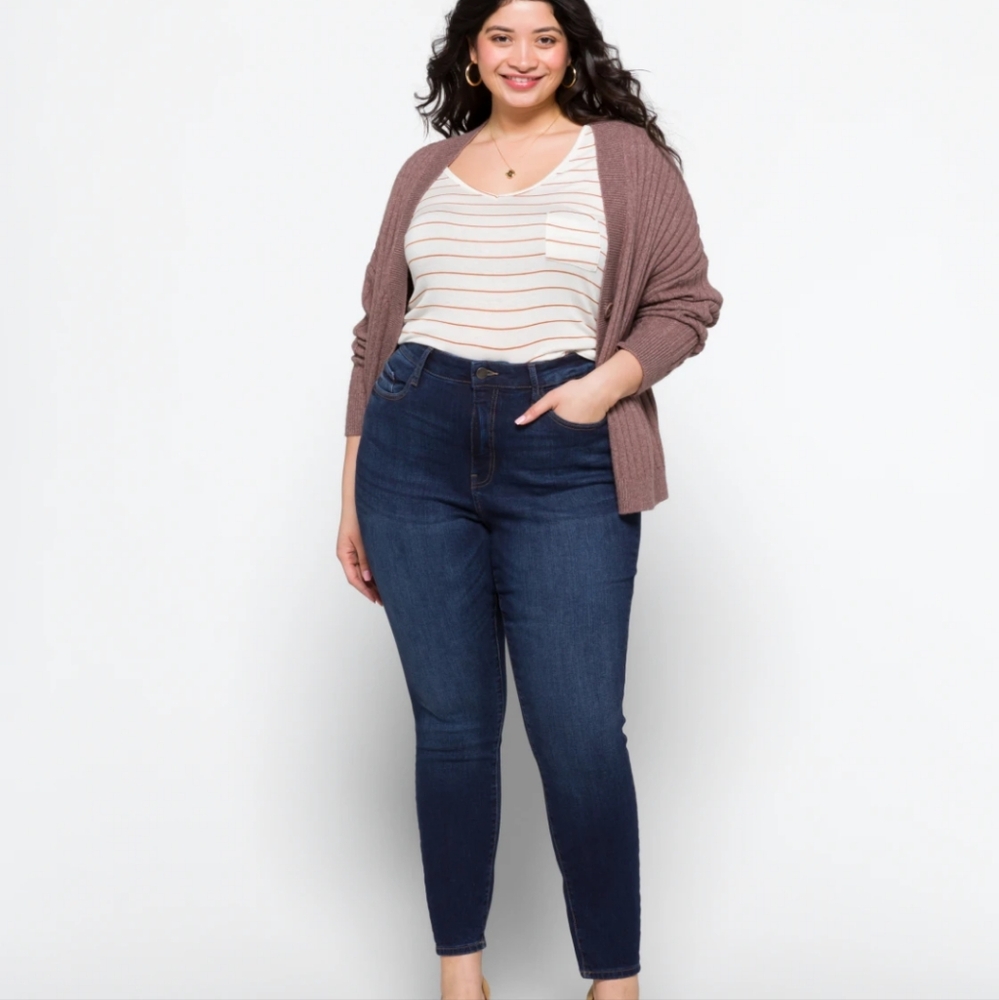 Warp + Weft MXP Skinny Jean, Navy, Size 20W, NWT, from Stitch Fix